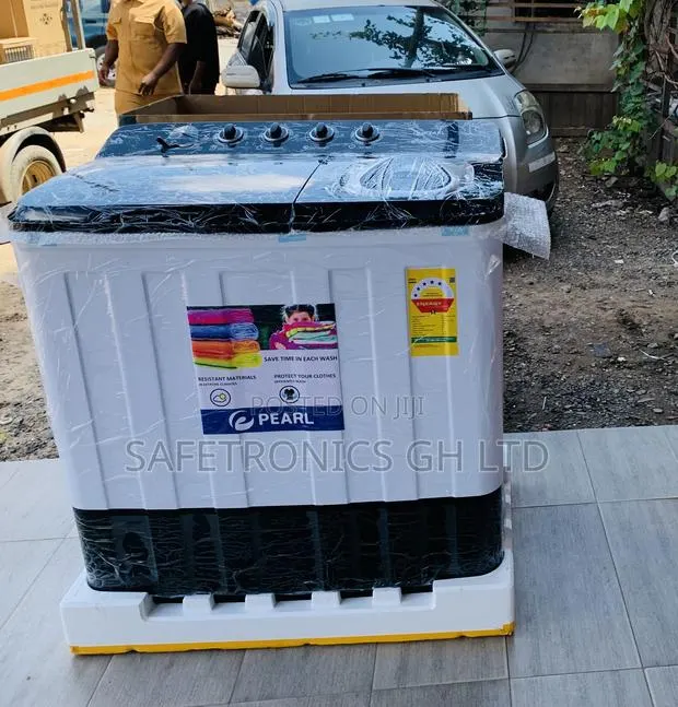 Just Shop Pearl 18kg Semi-Automatic Twin Tub Washing Machine · Photo 1