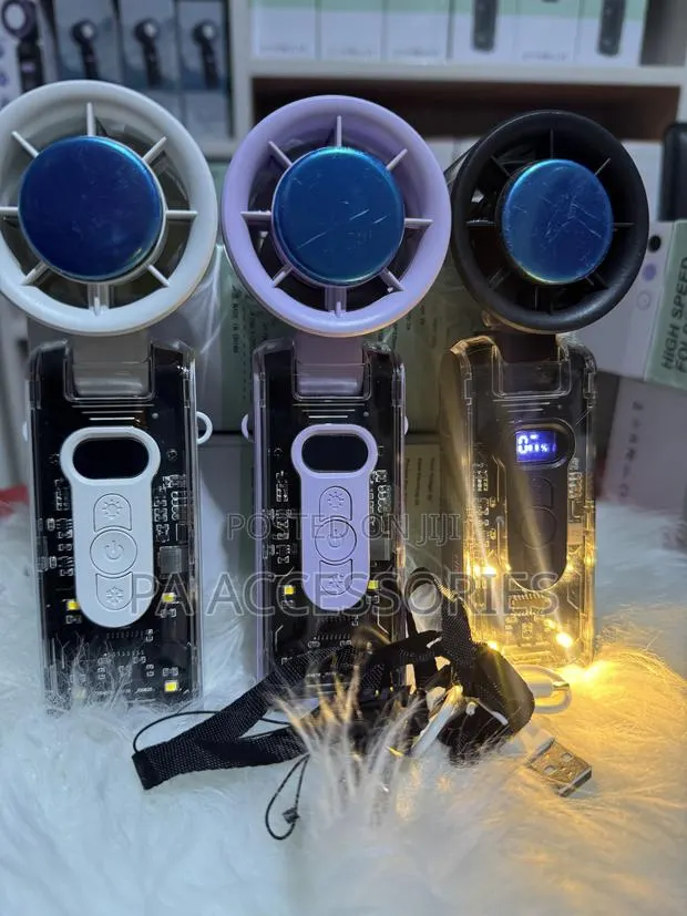 AC Handfan With Flashlight Available at Wholesale · Photo 1