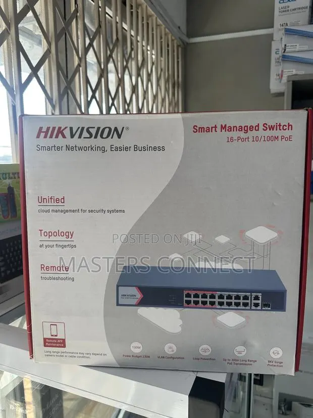 Hikvision 16-Port Switch · Photo 1