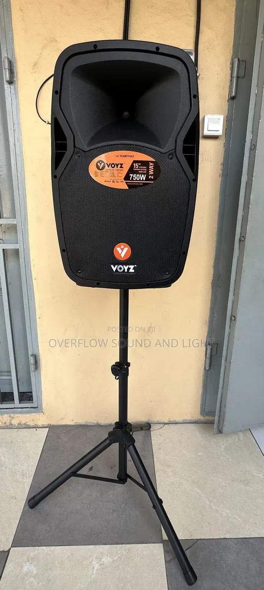 Voyz 15-Inch 750w 2way Portable Bluetooth Speakers · Photo 1