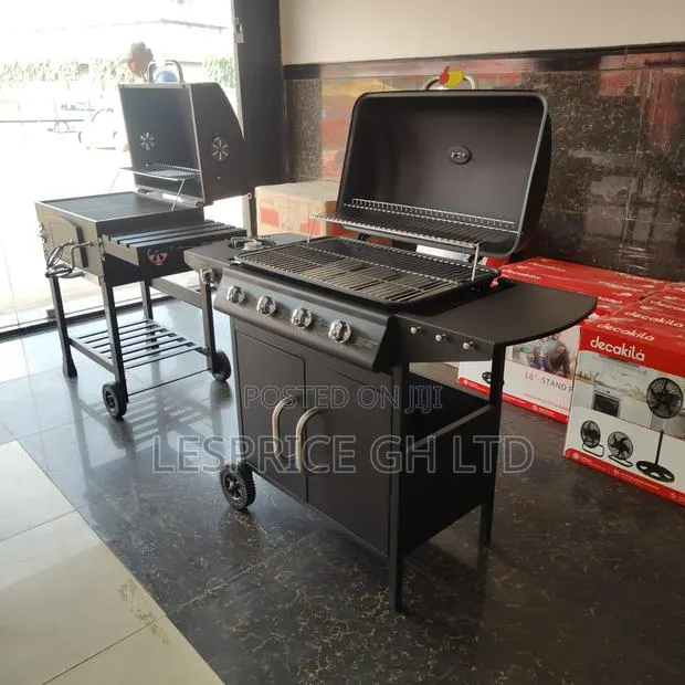 Promotion Promotion on Our Very Best BBQ 4 Burner Gas Grill Stand · Photo 1