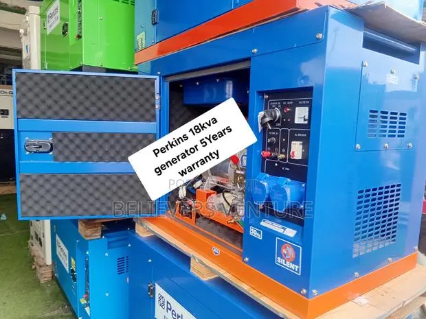 Perkins 18 kVA Diesel Generator – Long-Lasting Performance · Photo 1