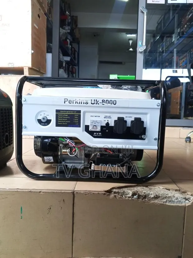 Perkins 7.5kva Petrol Generator – Reliable High-Power Backup Generator · Photo 1