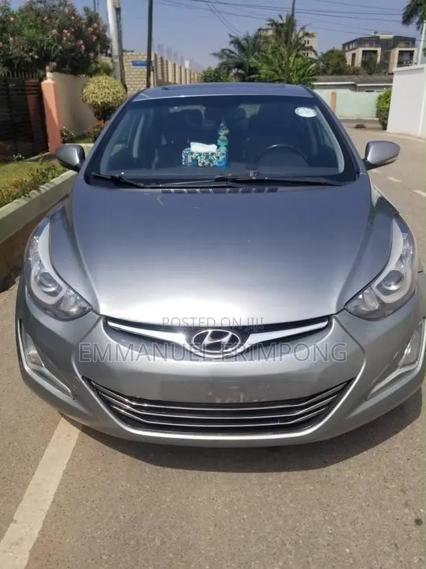 Hyundai Elantra Limited 4dr Sedan (1.8L 4cyl 6A) 2014 Gray