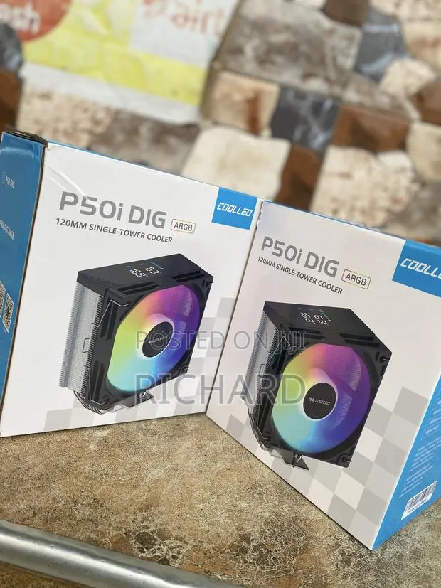 Coolleo P50i DIG V2 ARGB Air Cooler for Intel AMD · Photo 1