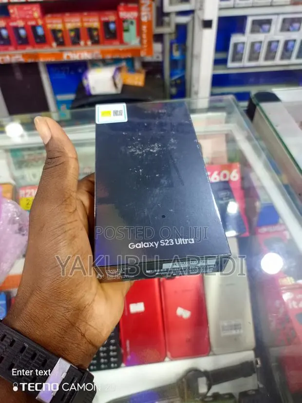 New Samsung Galaxy S23 Ultra 256 GB Black · Photo 1