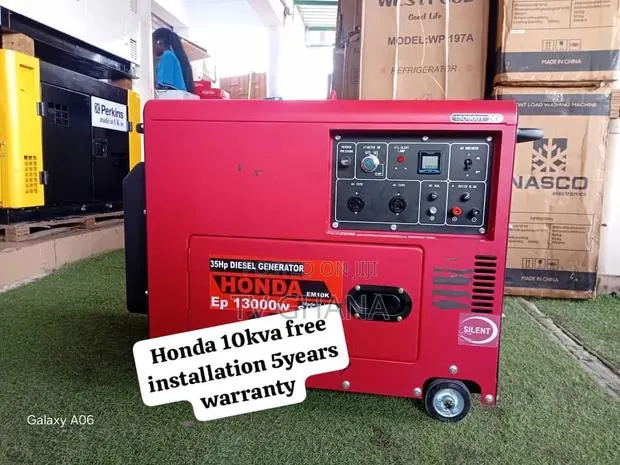 Honda 10kVA Diesel Generator Water-Cooled Heavy Duty10kva · Photo 1
