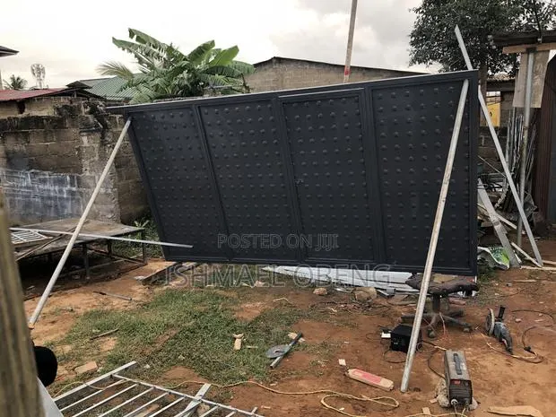 Galvanized Main Gate · Photo 1