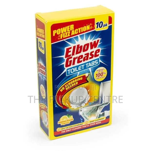 Elbow Grease Toilet Tablets 10x30g Lemon Β· Photo 1