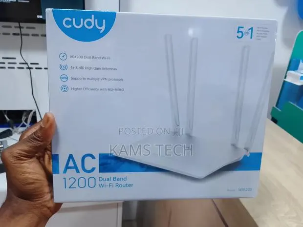 CUDY 5in1 (WR1200) AC1200 Dual Band WiFi Router · Photo 1