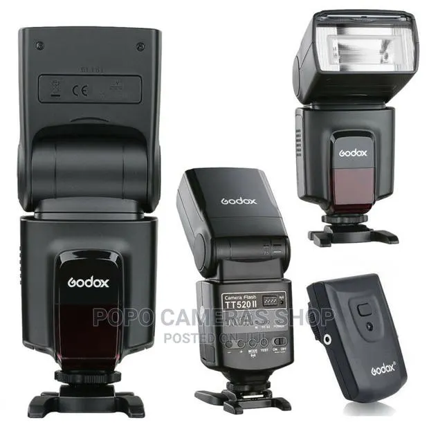 Godox TT520II Speedlight With Trigger · Photo 1