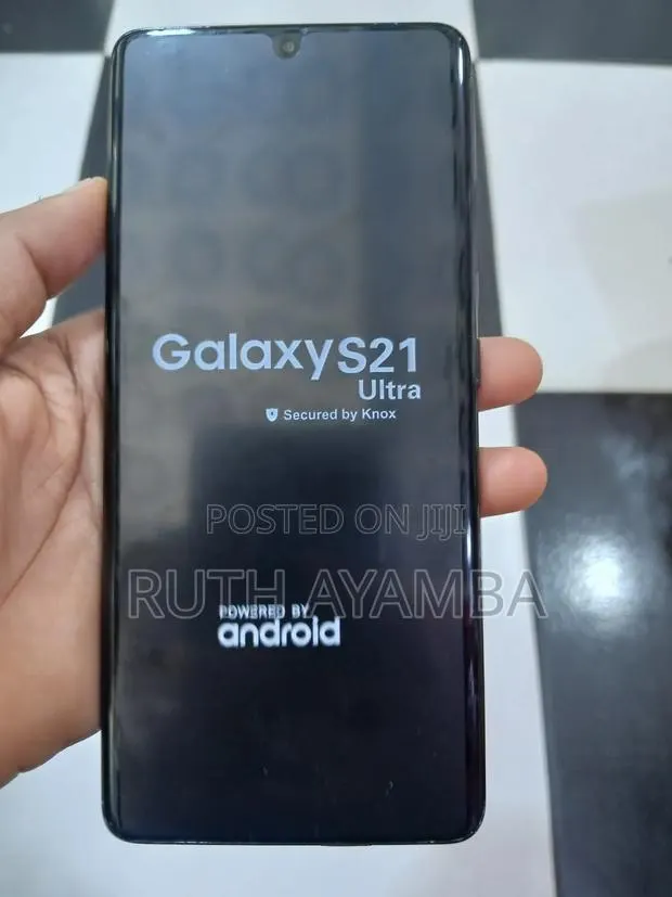 Samsung Galaxy S21 Ultra 5G 128 GB Black · Photo 1