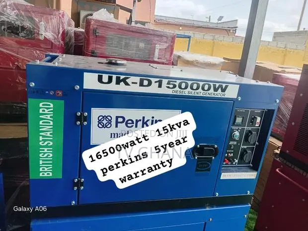 Perkins Diesel 16.5kw Generator – Power Control in One 15kva · Photo 1