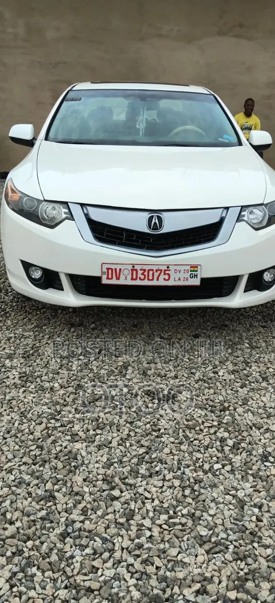 Acura TSX 2009 White · Photo 1