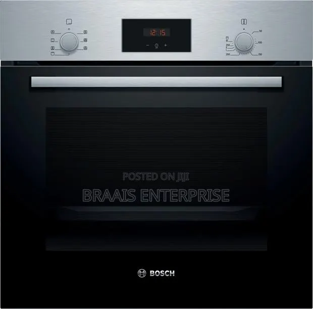 Bosch 60cm Series 2 Built-in 5 Function Oven - Black Glass · Photo 1