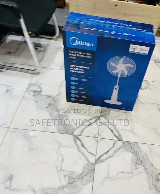 Kindly Good Midea 18′′ Rechargeable Stand Fan (Model FS45-23MRD) · Photo 1