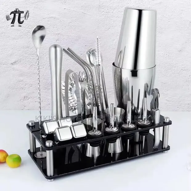 23pcs Cocktail Set Tools With Acrylic Base · Photo 1