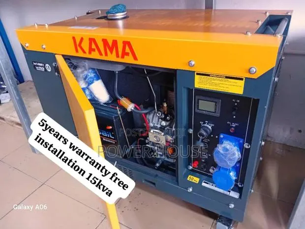 Supra Field Kama Diesel Generator 15kva 16500watts 15kva · Photo 1