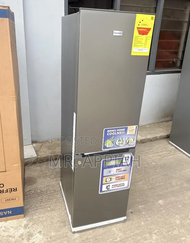 Quality Chilling Nasco 170L Double Door Fridge(NasD2-23-Sk)3 Star · Photo 1