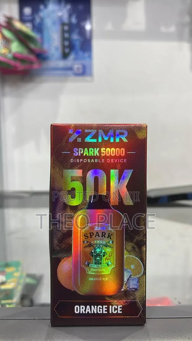 ZMR Spark 50000 Puffs Disposable Vape – Orange Ice | Puffs · Photo 1