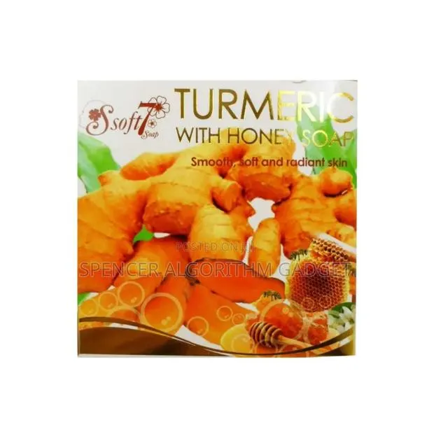 Soft 7 Turmeric With Honey Bar Soap – 120g · Photo 1