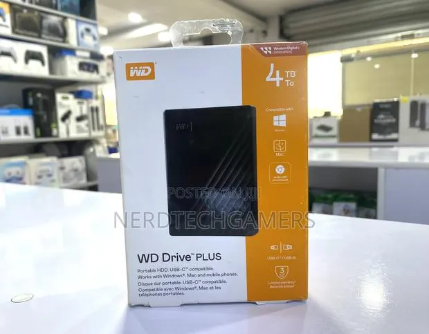 Wd Drive Plus HDD 4tb · Photo 1