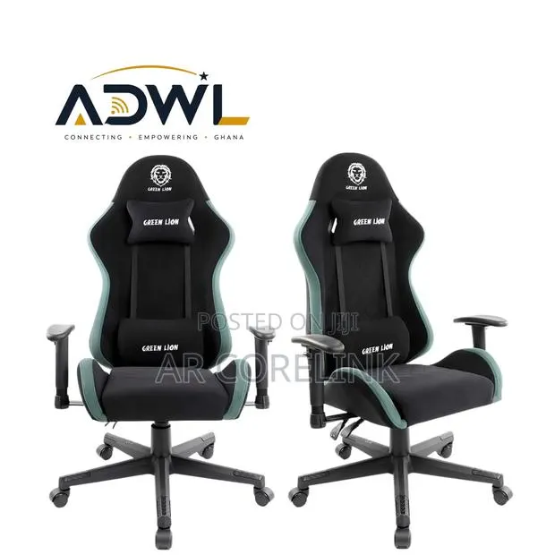 Green Lion ERGO X GCX44 Gaming Chair – Green · Photo 1
