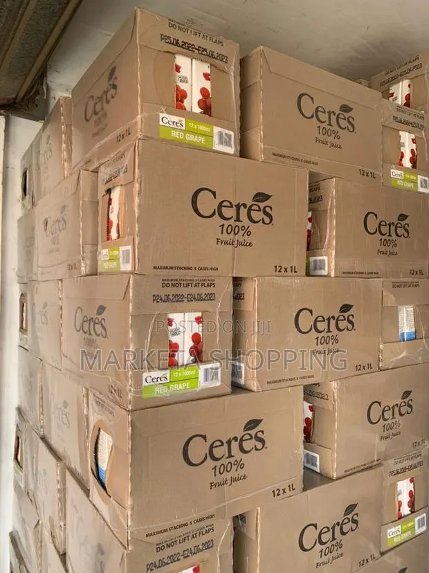 Ceres Red Grapes 1l X12 Min 50 Boxes · Photo 1