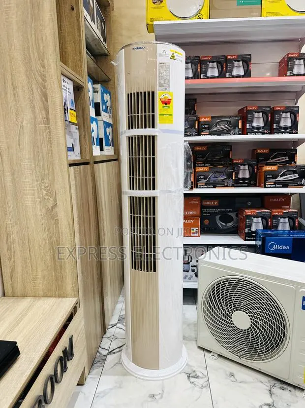 Brand New White Air Conditioner Split Floor Nasco 2.0hp · Photo 1