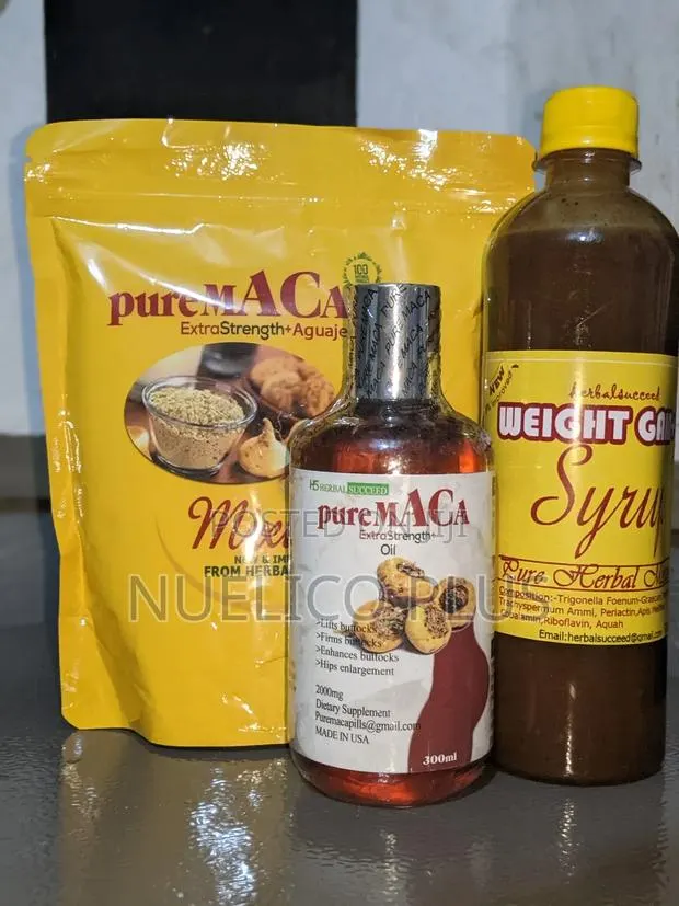 Gain Weight in the Right Places – Pure Maca + Aguaje + Syrup · Photo 1