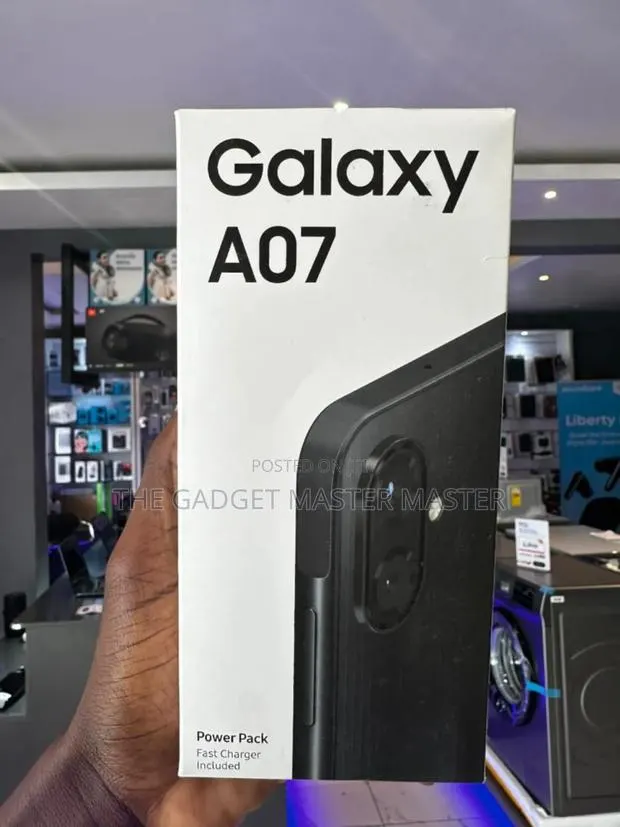 New Samsung Galaxy A07 4G 128 GB Black · Photo 1