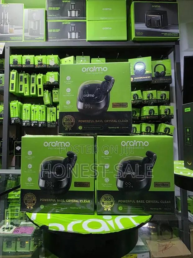 Oraimo Opensnap N2 Deep Bass Open-Ear True Wireless Earbuds · Photo 1