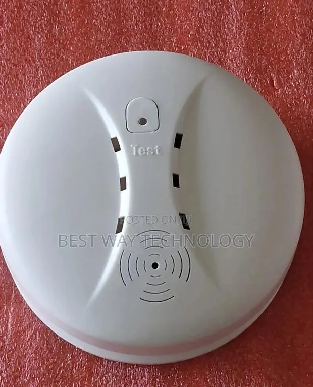 Smoke Detector With Battery · Photo 1