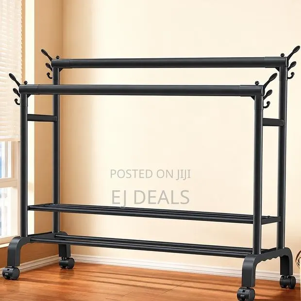 Cloth Rack Metal Double Extra Thick · Photo 1