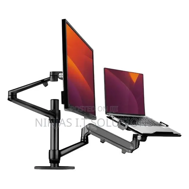 Laptop and Monitor Arm With Gas Spring · Photo 1