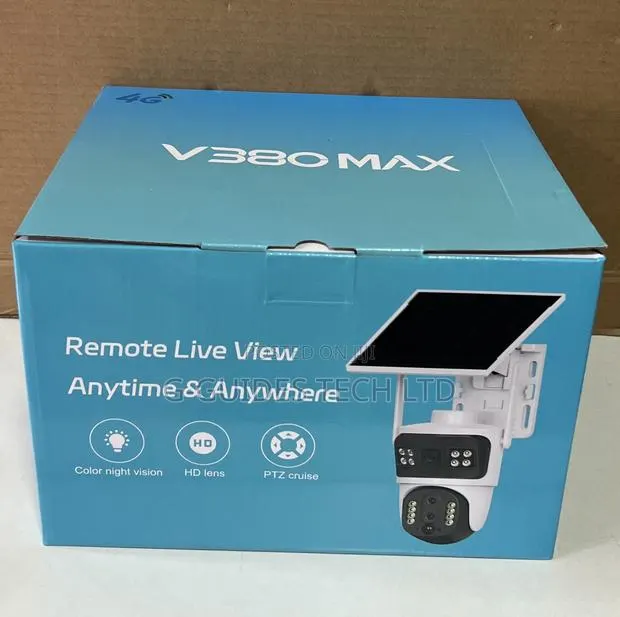V380 Max 4G Solar PTZ Dual-Lens Camera 6MP · Photo 2