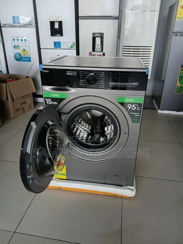 Syinix V10WFT: The Ultimate 10KG Laundry Master for Effortless Washing · Photo 1
