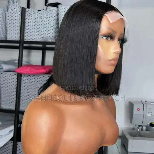 Human Hair Straight 10 Inches Hair · Photo 1