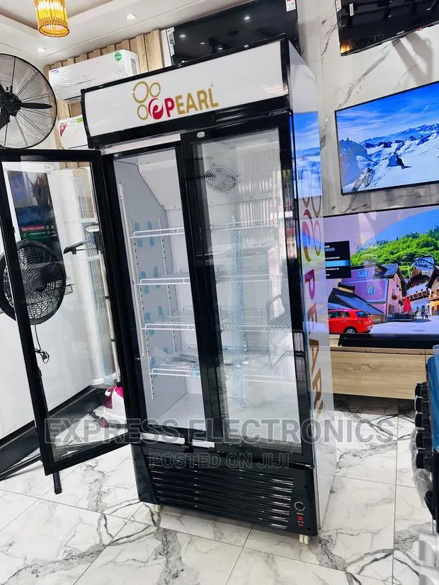 Food Safe Interior Design Display Fridge PVC 622-2b Pearl · Photo 1