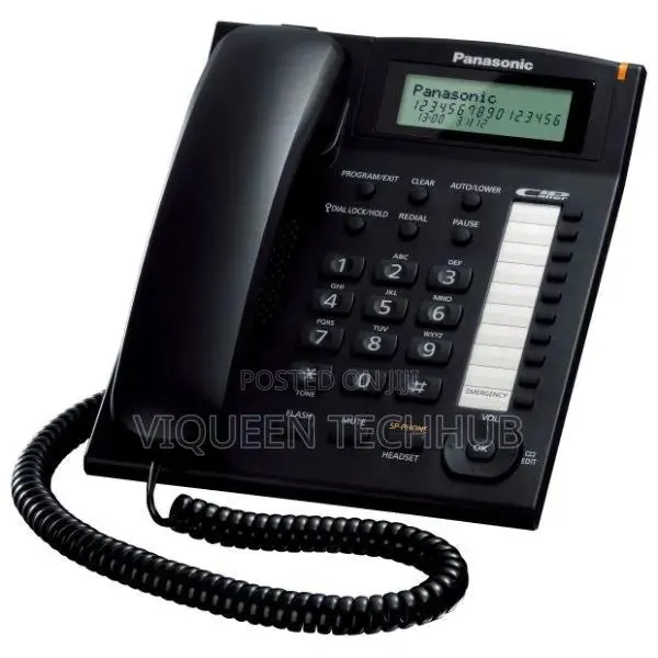 Kx-Ts880 Panasonic Telephone +Screen+speaker · Photo 1
