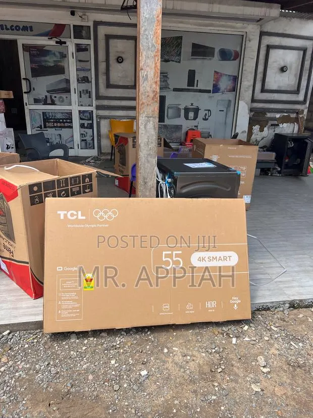 Unique TCL 55 Inch Uhd Smart Android Frameless Google Tv · Photo 1