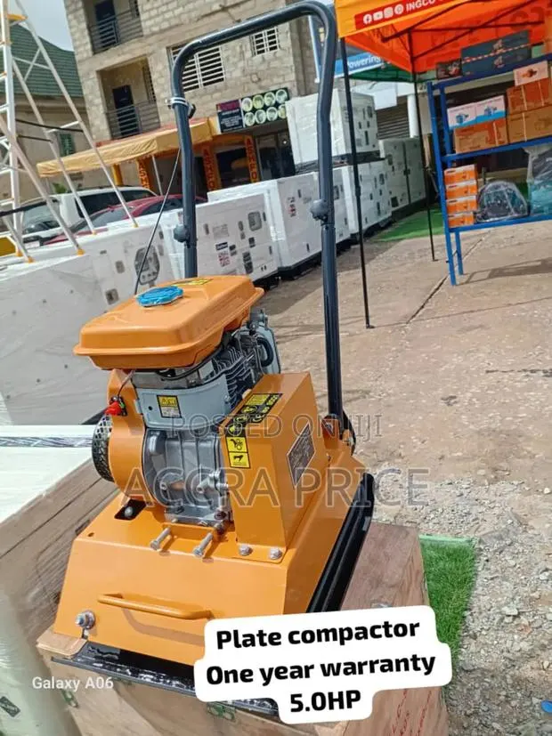 5hp Actual Power Capacity Ecoolmax Plate Compactor 5hp · Photo 1