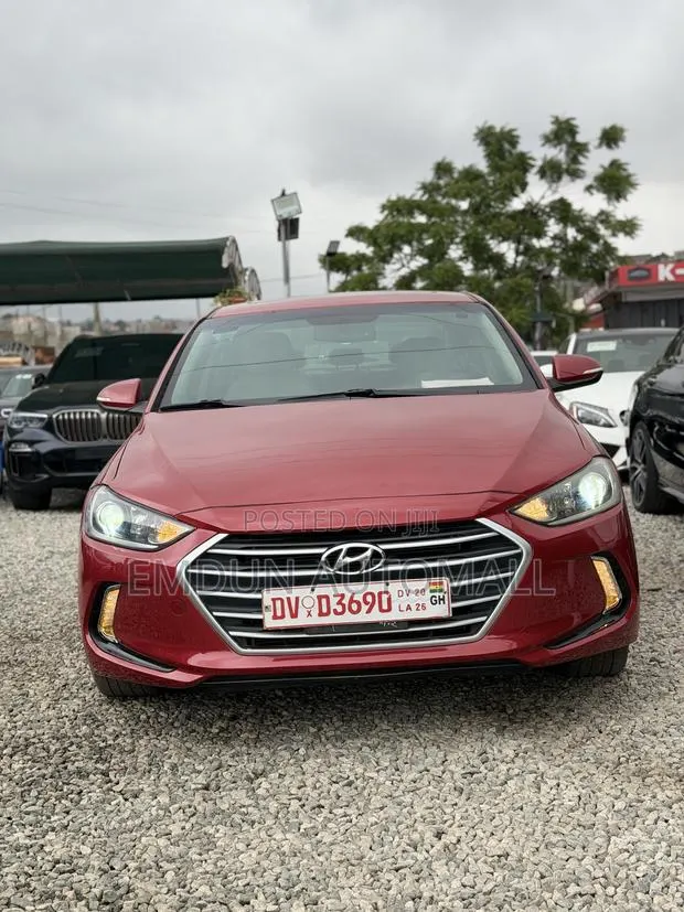 Hyundai Elantra Limited Sedan FWD (2.0L 4cyl 6A) 2017 Red · Photo 1