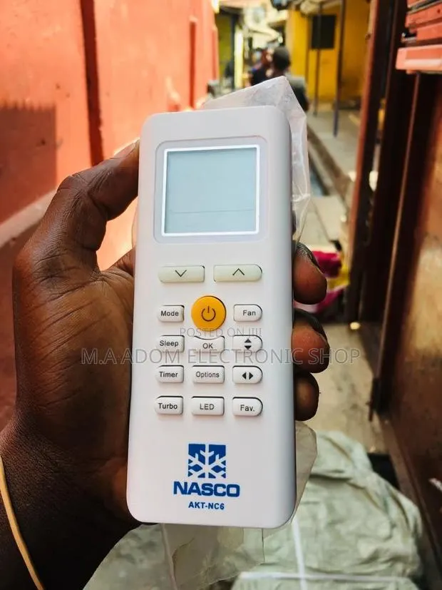 Nasco AC Remote: Stay Cool, Stay Comfortable · Photo 1