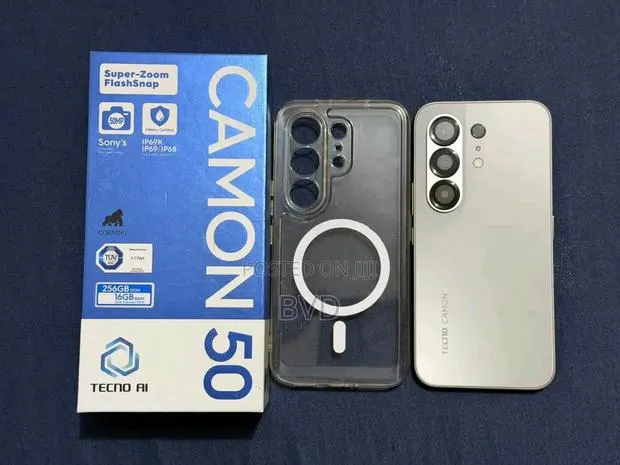 New Tecno Camon 50 256 GB Gray · Photo 1