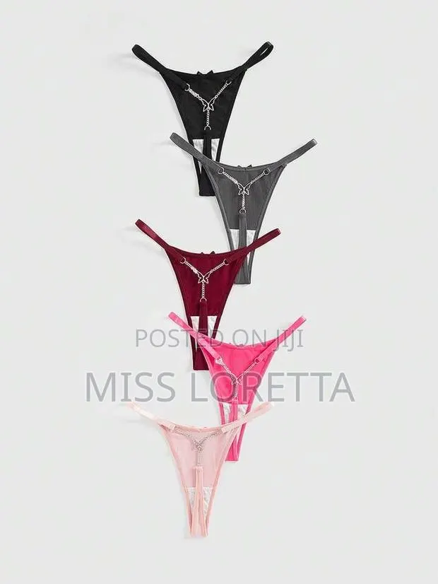 Butterfly Chain Thongs · Photo 1