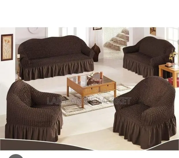 4 PCS Sofa Covers · Photo 1