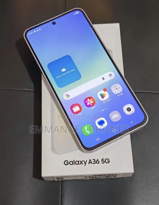 New Samsung Galaxy A36 256 GB Silver · Photo 1
