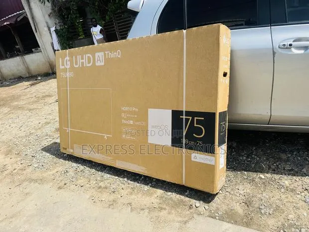 High Quality LG UHD UR80 75 Inch 4K Smart TV, 2023 75UR80006LJ · Photo 1