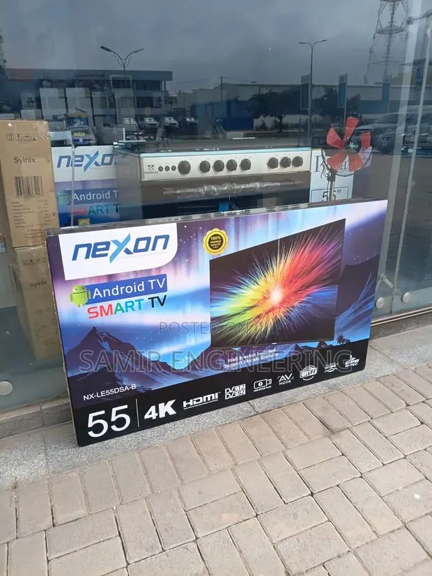 Nexon 55" Smart Android Tv: High Definition, Zero Bezels · Photo 1